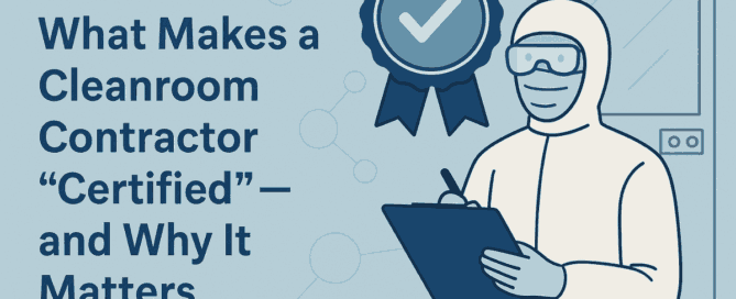 Certified Cleanroom Contractor