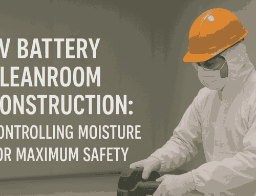 EV Battery Cleanroom Construction: Controlling Moisture for Maximum Safety