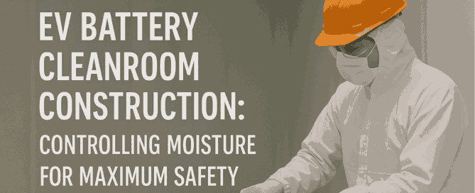 EV Battery Cleanroom Construction Controlling Moisture for Maximum Safety