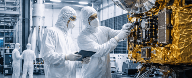 aerospace cleanroom manufacturing environment for high-precision aerospace production