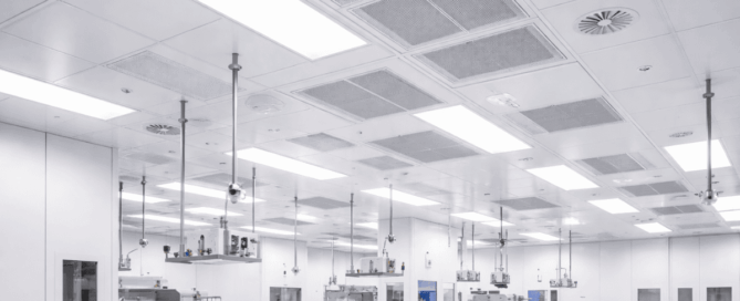 cleanroom ceiling systems supporting contamination control and ISO compliance
