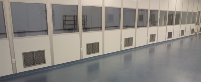 Single-Pass Cleanroom Construction