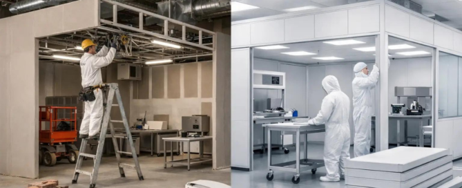 Modular Cleanrooms vs Traditional Cleanrooms